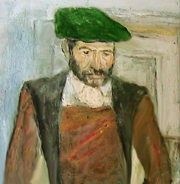 L'uomo dal cappello verde