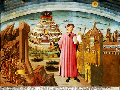 Domenico di Michelino «Dante e la Divina Commedia»