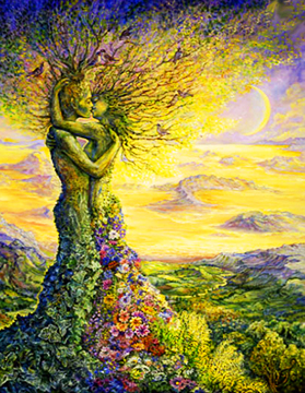 Josephine Wall «Filemone e Bauci»