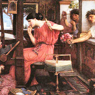 John William Waterhouse «La tela di Penelope» 