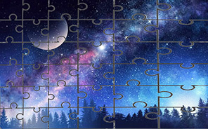 Puzzle cielo stellato