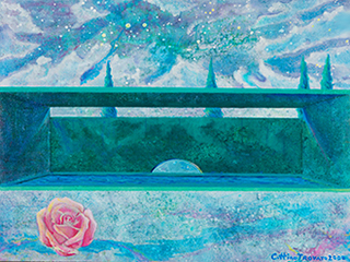 Carmelo Nino Trovato «Le acque sognanti – La piscina e la rosa»