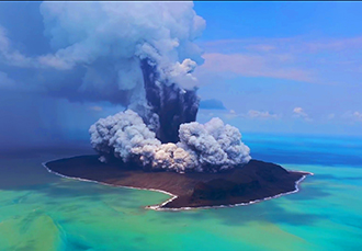 Esplosione vulcano Tonga
