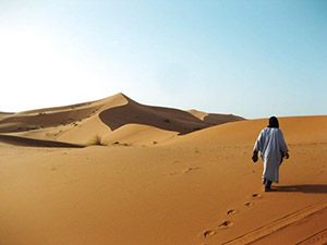 Gesú nel deserto