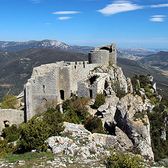 Le rovine di Peyrepertuse