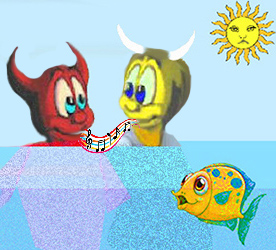 Diavoletti e pesce