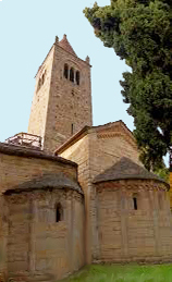 Absidi e torre dell’Abbazia di Sant’Egidio