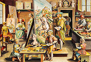 La Bottega d’Arte nel Cinquecento