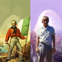 Giuseppe Garibaldi e Massimo Scaligero