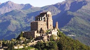 Sagra San Michele, Val di Susa, Piemonte, Italia