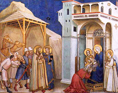 Giotto «Adorazione dei Magi»