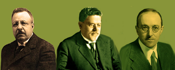 Benedetto Croce, Giovanni Gentile e Robin George Collingwood
