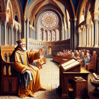 Pietro di Compostela insegna nella scuola di Chartres