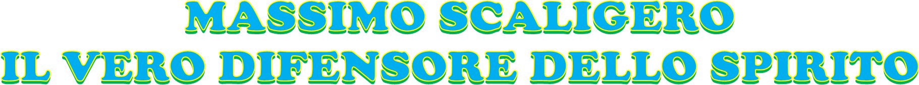 Massimo Scaligero - Il vero difensore dello spirito