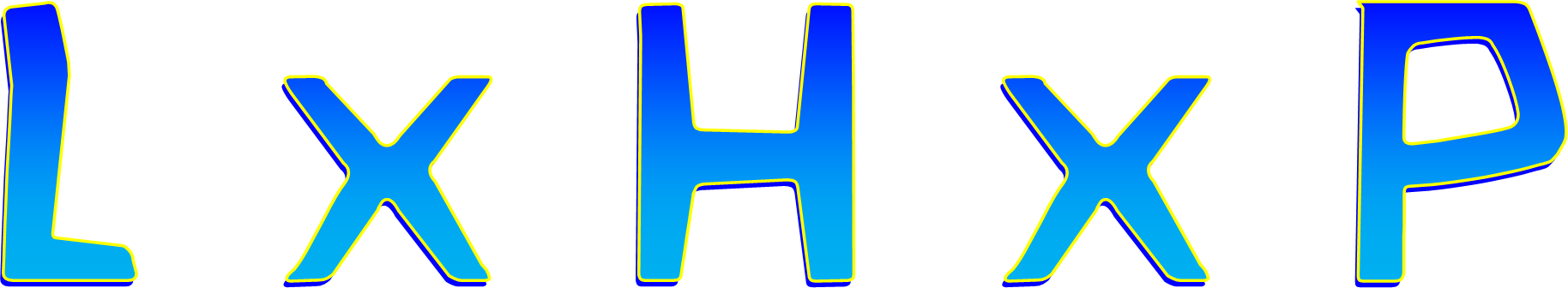 L x H x P