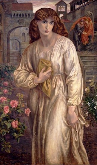 Dante Gabriele Rossetti  «Il saluto di Beatrice»