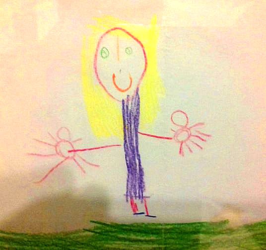 Disegno di Maria Sole, 4 anni ca.