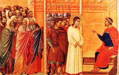 Duccio di Buoninsegna «Quid Veritas?»