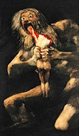 Francisco Goya «Saturno divora suo figlio»