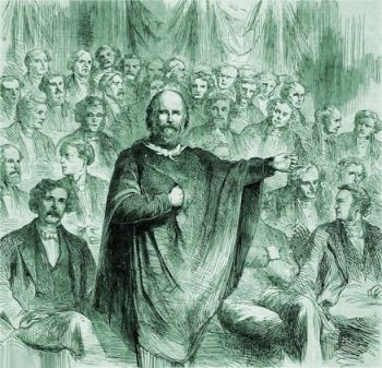 Garibaldi critica il Parlamento di Cavour