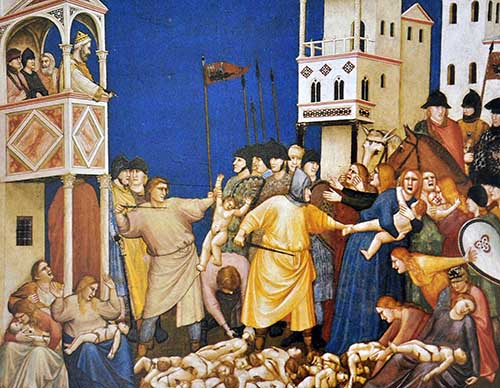 Giotto «La strage degli innocenti»