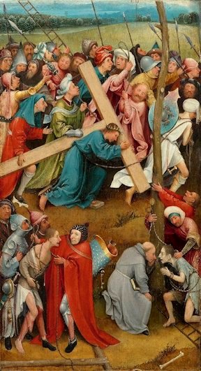 H. Bosch  «Salita al Calvario»