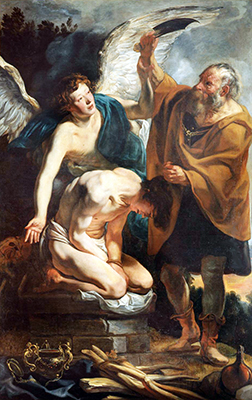 Jacob Jordaens «Il sacrificio di Isacco»