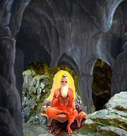Kashyapa nella caverna