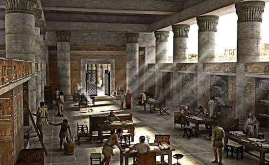 La Biblioteca di Alessandria d'Egitto