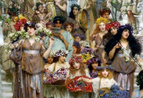 Lawrence Alma-Tadema «Floralia»