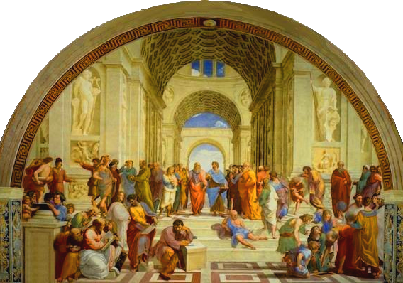 Raffaello  «La Scuola di Atene»