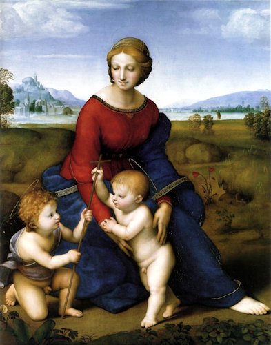 Raffaello «La Madonna Belvedere»