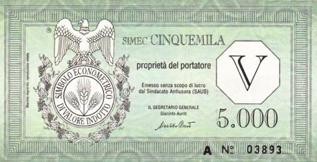 SIMEC ‒ SIMbolo EConometrico di valore indotto del prof. Giacinto Auriti