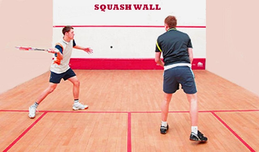 Squash wall
