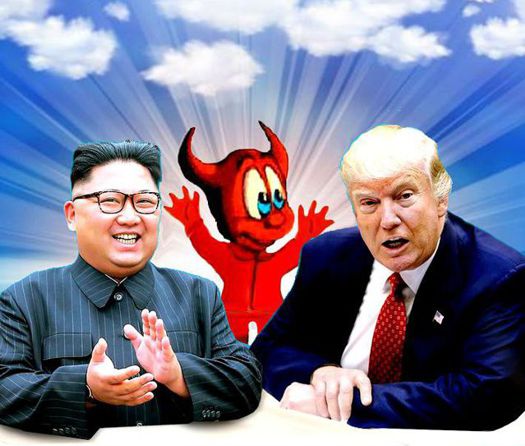 Trump e Kim