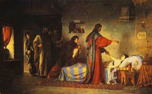 Vasily Polenov Resurrezione della figlia di Giairo