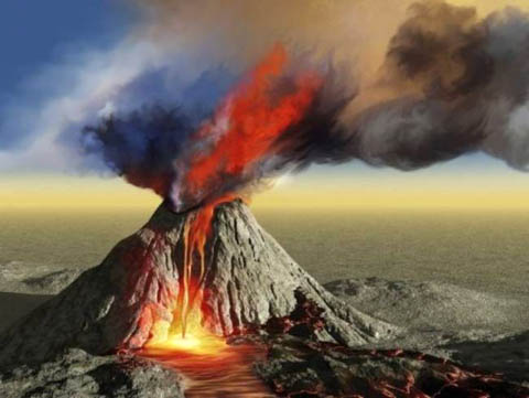 Vulcano di Thera Santorini