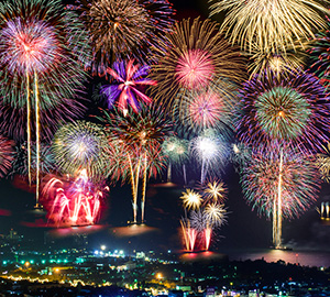 fuochi d'artificio